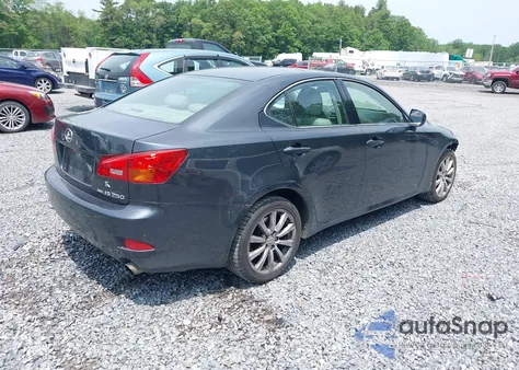 2006 Lexus Is 250 z USA, uszkodzony, nr VIN JTHCK262165002295